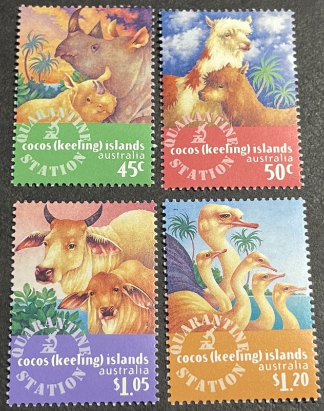 COCOS ISLANDS # 319-322-MINT NEVER/HINGED---COMPLETE SET----1996