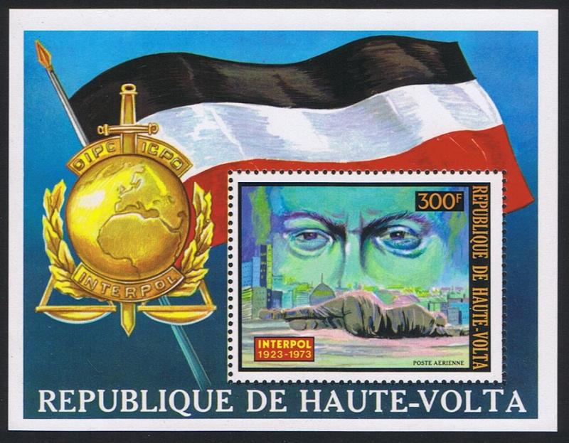 Upper Volta INTERPOL 50th Anniversary MS SC#C170