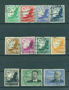 Germany sc# C46-56 used cat value $76.60