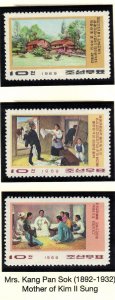 NORTH KOREA SCOTT# 888-90 1969  MNH  SEE SCAN