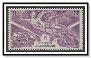 French West Africa #C4 Airmail Victory Issue MH