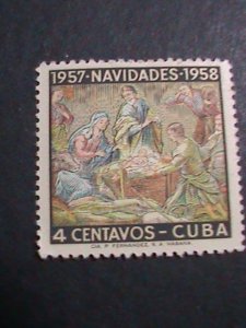 ​CUBA 1957 SC#588 CHRISTMAS -NATIFITY MNH-WE SHIP TO WORLD WIDE.-WE COMBINED