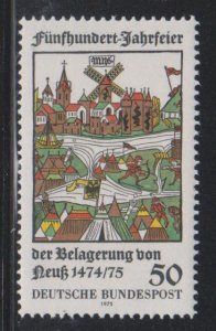 Germany,  50pf Neuss (SC# 1169) MNH