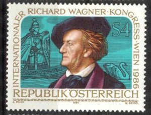 Austria 1986 International Richard Wagner Congress Mi. 1849 MNH