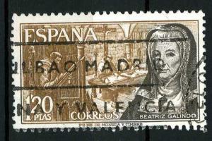 Spain 1968 - Scott 1522 used - 1.20p, Beatriz Galindo 