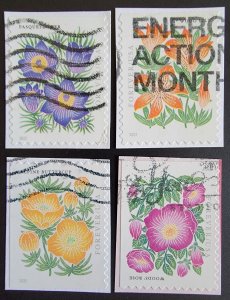 US 5676-5679 (2022 Mountain Flora - booklet)