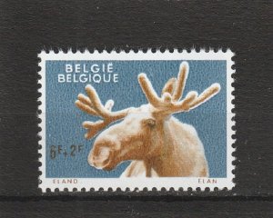 Belgium  Scott#  B695  MNH  (1961 European Elk)