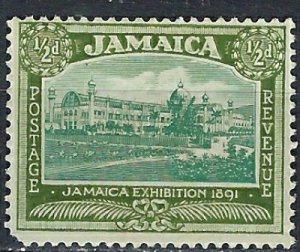 Jamaica 88 MH 1922 issue; rounded corner (ak2455)