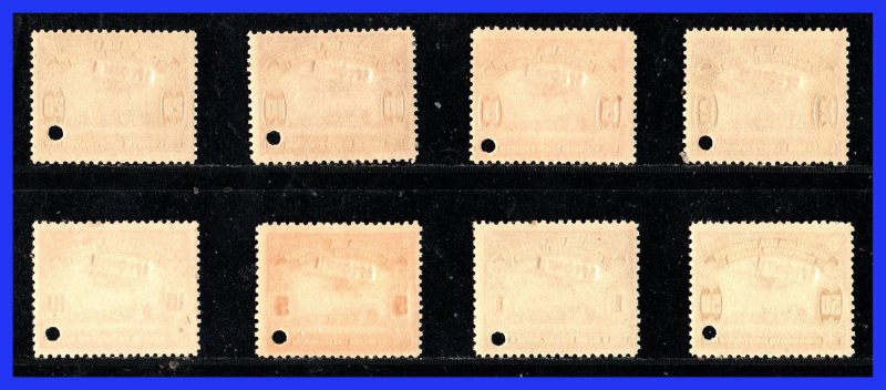 1929 - Ecuador - Michel n 283 / 290 -Specimen - raros -- MNH - EC- 13