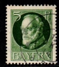 Germany - Bavaria - #96 King Ludwig III - Used