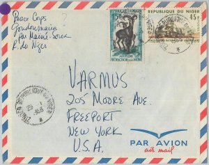 76161 - NIGER  - Postal History -  US Peace Forces (VOLUNTEERS!!) 1968  cover