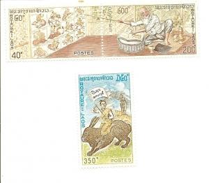 Laos 261-263 MNH