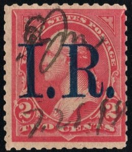 R155 2¢ Internal Revenue Stamp (1898) Used