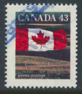 Canada  SG 1357c  Sc# 1359c  Flags 1992  Used see scan & details