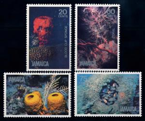 [64631] Jamaica 1981 Marine Life Fish Corals  MLH