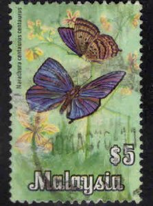 Malaysia Scott 72 Used Butterfly stamp