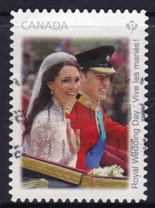 Canada - 2011 Royal Wedding William & Kate P - used