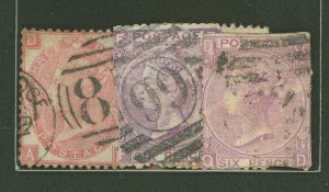 Great Britain #49/51  Multiple