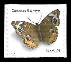 PCBstamps   US #4001a Bk Sgl., 24c Butterfly, MNH, (18)