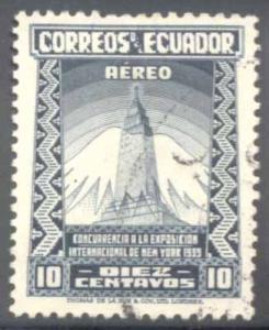 Ecuador ~ #C82 ~ New York Worlds Fair ~ Used