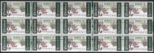 Us 1384 - MNH Block of 15. Christmas - Winter Scene.  Precancelled Memphis, TN.