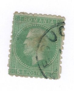 Romania #68 Used - Stamp CAT VALUE $4.25