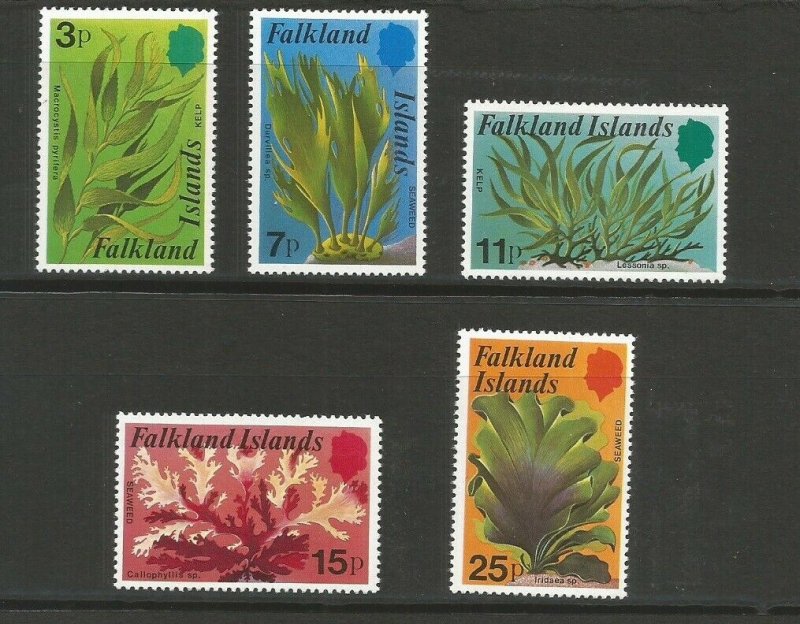 Falkland Islands 1979 Kelp And Seaweed Unmounted Mint Set SG 355/9