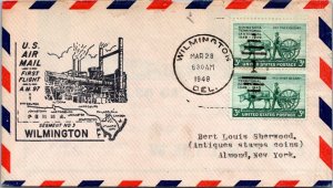 FFC 1949 Airmail RT AM #97 Seg #3 - Wilmington Del To Pittsburgh, PA - J3330