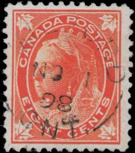 CANADA #72 U VF