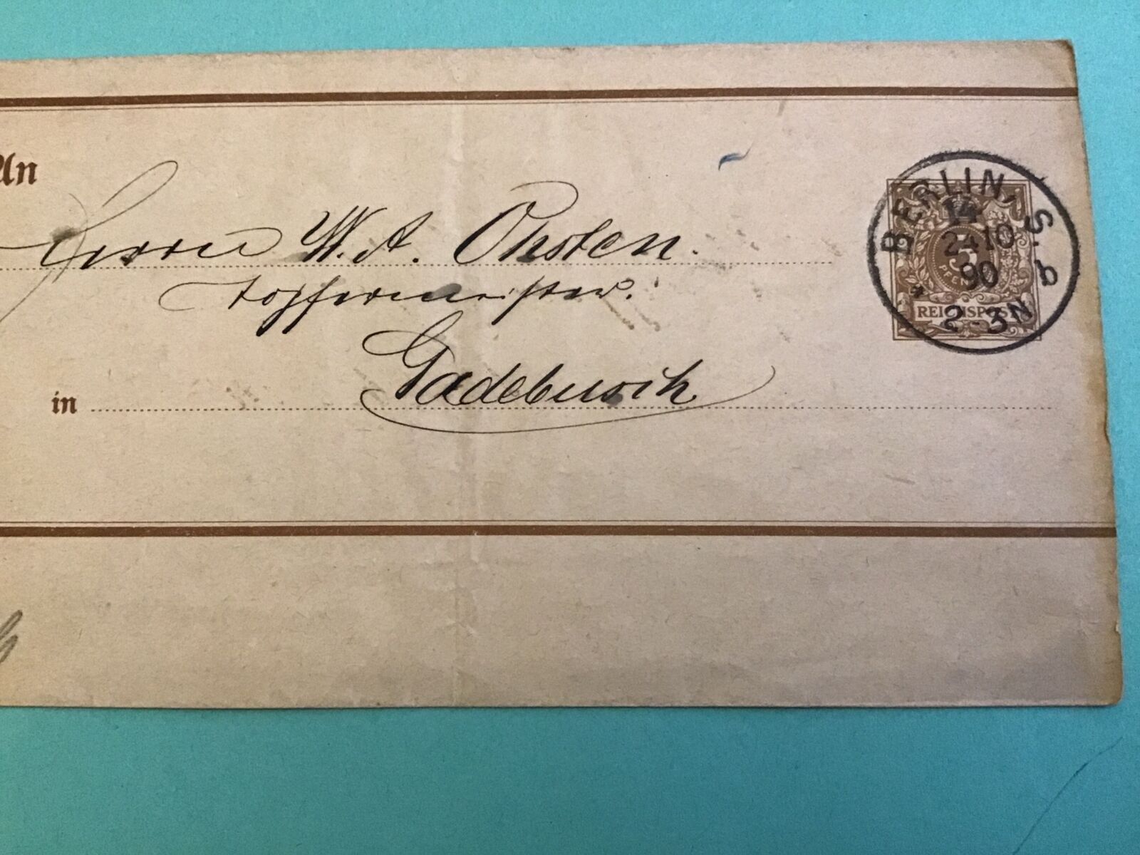 Germany 1890 Postal Stationary Wrapper R42802 | Europe - Germany ...