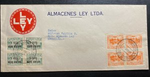 1945 Barranquilla Colombia Ley Warehouses Advertising Cover To Medellin B