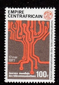 Central Africa  # 315, ITU - Telecommunications Day, Mint NH 1/2 Cat.