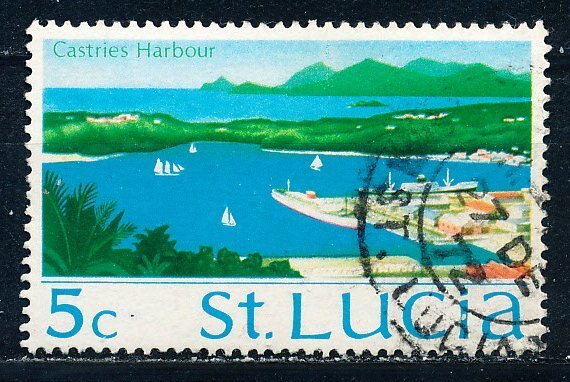 Saint Lucia #264 Single Used