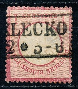 Germany #17 Single Damaged Thin Used