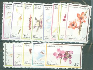 Vanuatu #32B-36 Mint (NH) Single (Complete Set) (Flowers)