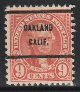 Precancel - Oakland, CA - PSS 641-61