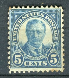 USA; 1922 early Pictorial series Mint hinged 5c. value