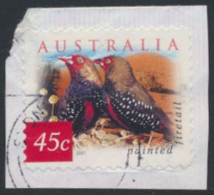 Australia  SC# 1993  SG 2131  Used SA perf 11½   Birds 2001 see details scan    
