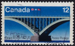 Canada - 1977 - Scott #737 - used - Peace Bridge