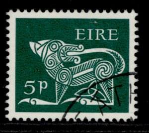 IRELAND QEII SG252, 5d myrtle-green, FINE USED.