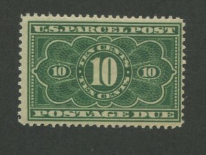1913 United States Parcel Post Postage Due Stamp #JQ4 Mint Never Hinged F OG