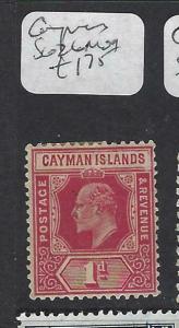 CAYMAN ISLANDS   (PP1303B)   KE 1D  SG 26   MOG