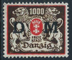 Danzig, Sc #O41, 1000m MH
