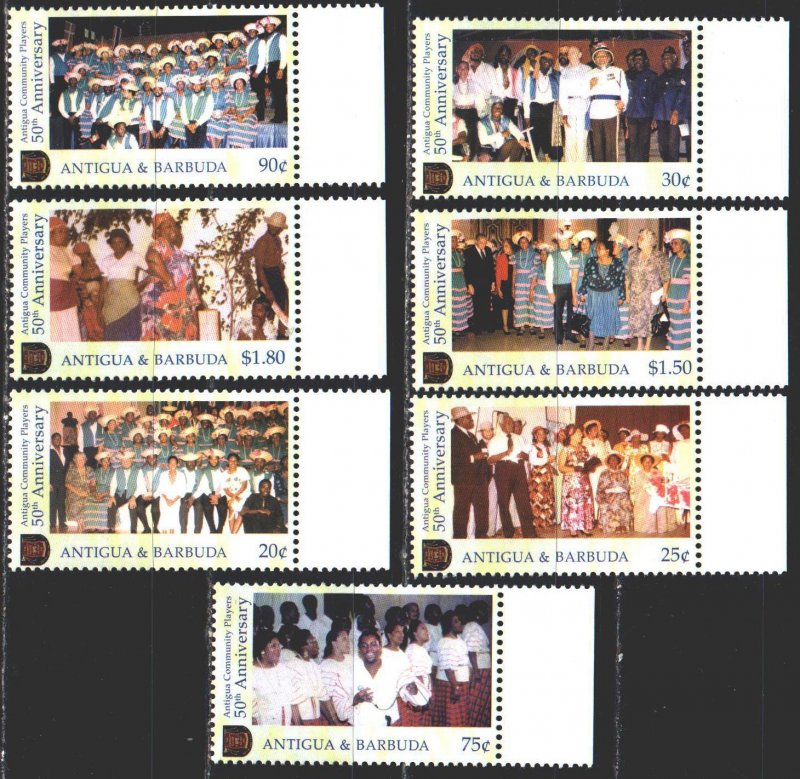 Antigua and Barbuda. 2002. 3713-19. Amateur theater. MNH.