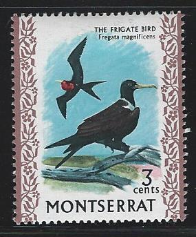 Montserrat  mint hinged SC  233