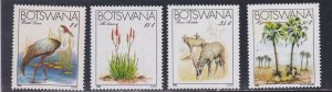 Botswana # 329-332, Endangered Species, Mint NH, 1/2 Cat.