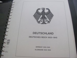 Germany 3 LINDER ALBUMS WELL PADED BINDER EXCELLENT CONDITION 1924-1945 (204)