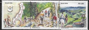 Brazil 2005 Royal Road Strip Sc 2965 MNH B127