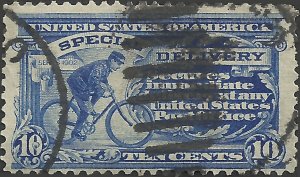 # E6 USED MESSENGER ON BICYCLE