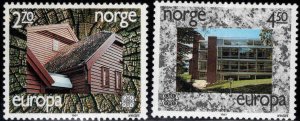 Norway Scott 905-906 MH* Europa 1987 set